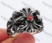 Red Stone Claw Ring KJR370373