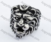 Steel Lion Ring KJR370380