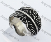 Steel Feather Ring KJR370384