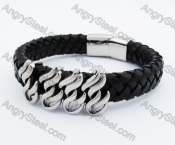 19mm Wide Leather Bracelet KJB450248