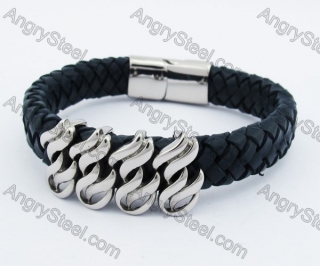 19mm Wide Leather Bracelet KJB450249