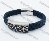 17mm Wide Leather Bracelet KJB450261