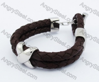 17mm Wide Leather Bracelet KJB450264