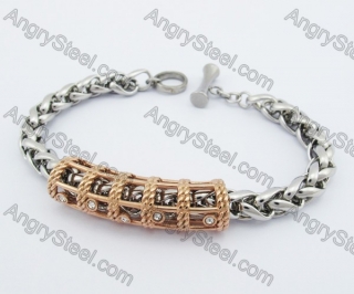 13mm Wide Fashion Steel Bracelet KJB450269