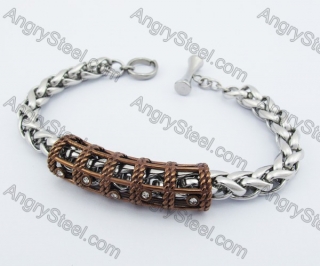 13mm Wide Fashion Steel Bracelet KJB450270