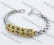 13mm Wide Fashion Steel Bracelet KJB450271