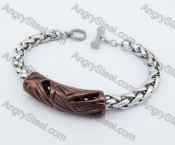 13mm Wide Fashion Steel Bracelet KJB450274