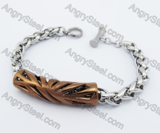 13mm Wide Fashion Steel Bracelet KJB450276