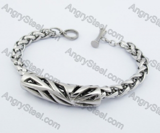 13mm Wide Fashion Steel Bracelet KJB450278