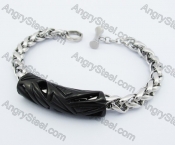 13mm Wide Fashion Steel Bracelet KJB450280