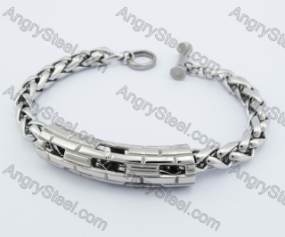 13mm Wide Fashion Steel Bracelet KJB450283