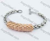 13mm Wide Rose Gold Fashion Bracelet KJB450288