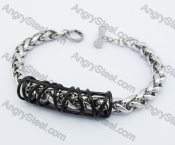 13mm Wide Black Fashion Bracelet KJB450292