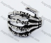 Skeleton Hand Ring KJR010310