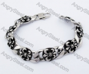 15mm Wide Floral Bracelet KJB170256