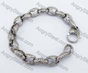 11mm Wide Steel Bracelet KJB170258