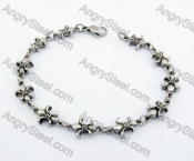 10mm Wide Floral Bracelet KJB170262