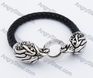 Eagle Clasps Leater Bracelet KJB550191