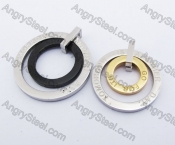 Stainless Steel Couple Pendant KJP140216