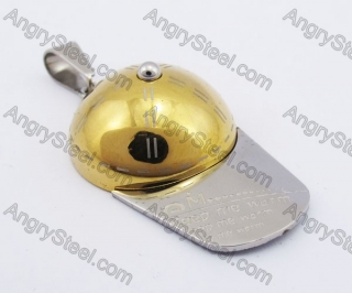 Gold Cap Pendant KJP140301