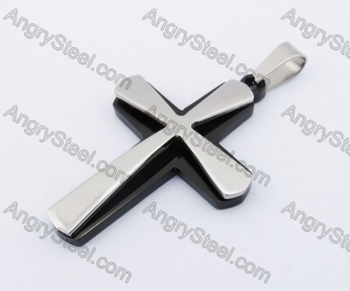 Black Cross Pendant KJP140327