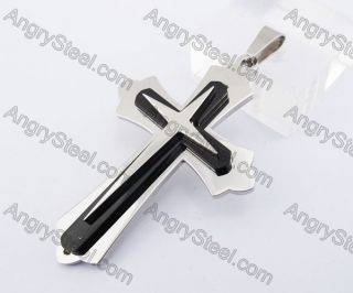 Black Cross Pendant KJP140330