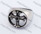 Fleur De Lis Cross Ring KJR370396