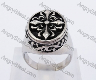 Floral Cross Ring KJR370397