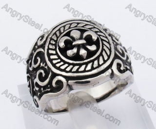 Vintage Fleur De Lis Ring KJR370406