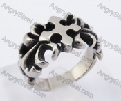 Floral Cross Ring KJR370408