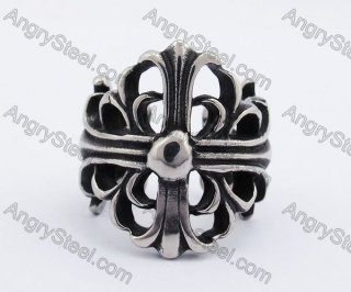 Floral Cross Ring KJR370409