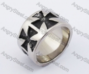 Iron Cross Sign Ring KJR370426