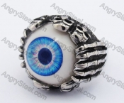 Skeleton Hand Eye Ring KJR370498