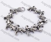 25mm Wide Fleur-de-lis Bracelet KJB550034