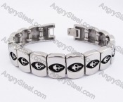 18mm Wide Skull Bracelet KJB550229