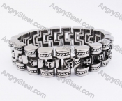 20mm Wide Skull Bracelet KJB550257