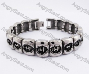 17mm Wide Skull Bracelet KJB550272