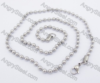 5mm Wide Steel Ball Chain KJN150473