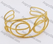 Gold Plating Fashion Bangle KJB650006