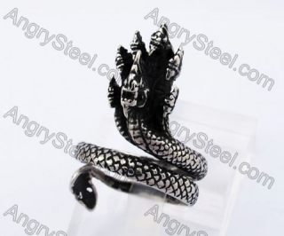 Seven Head Dragon Ring KJR370522