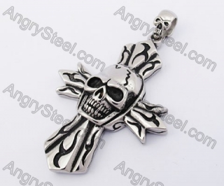 Skull Cross Pendant KJP100014