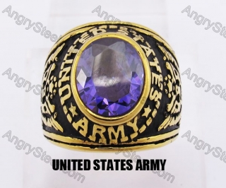 Violet Stone ARMY Ring KJR330137