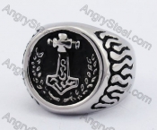 Flames Thor Hammer Ring KJR330151