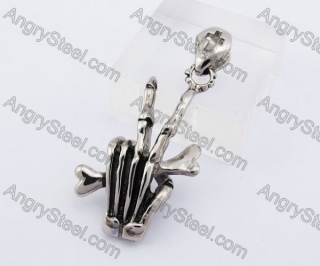 Skeleton Hand Pendant KJP550063A