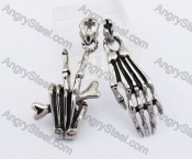 Skeleton Hand Pendant Set KJP550063AB