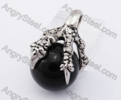 Dragon Claw Black Ball Pendant KJP550088