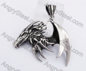 Steel Dragon Pendant KJP350160