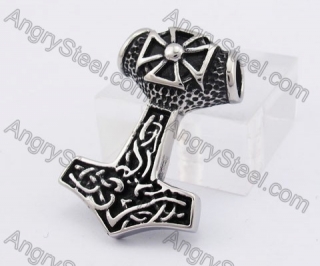 Iron Cross Thor Hammer Pendant KJP350172