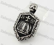 Crusader Crown Shield Pendant KJP600021