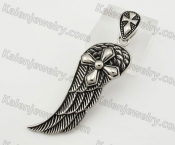 Stainless Steel Wings Pendant KJP600028